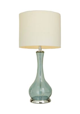 Traditional Glass Table Lamp - Set of 2