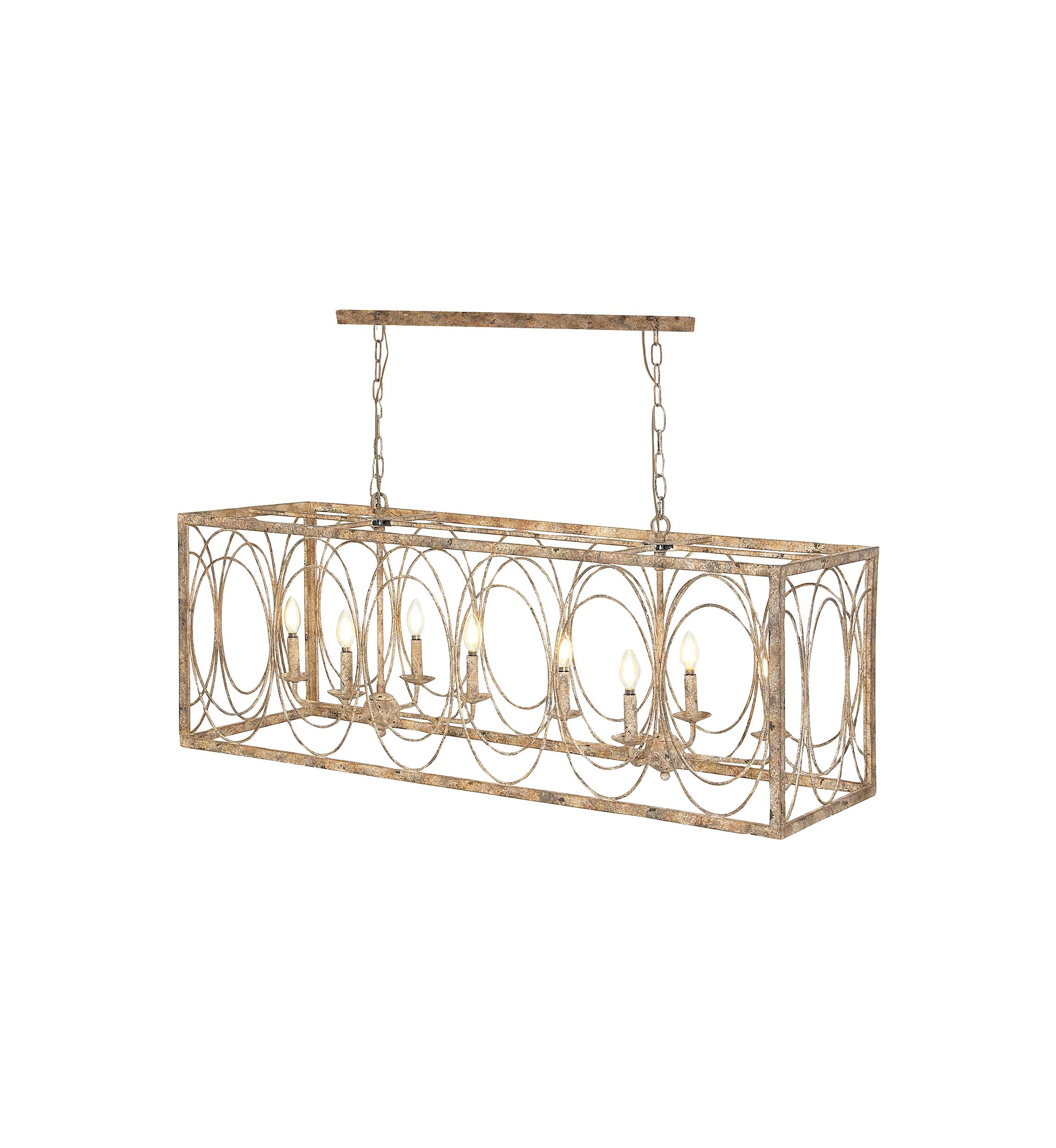 Vintage Metal Chandelier