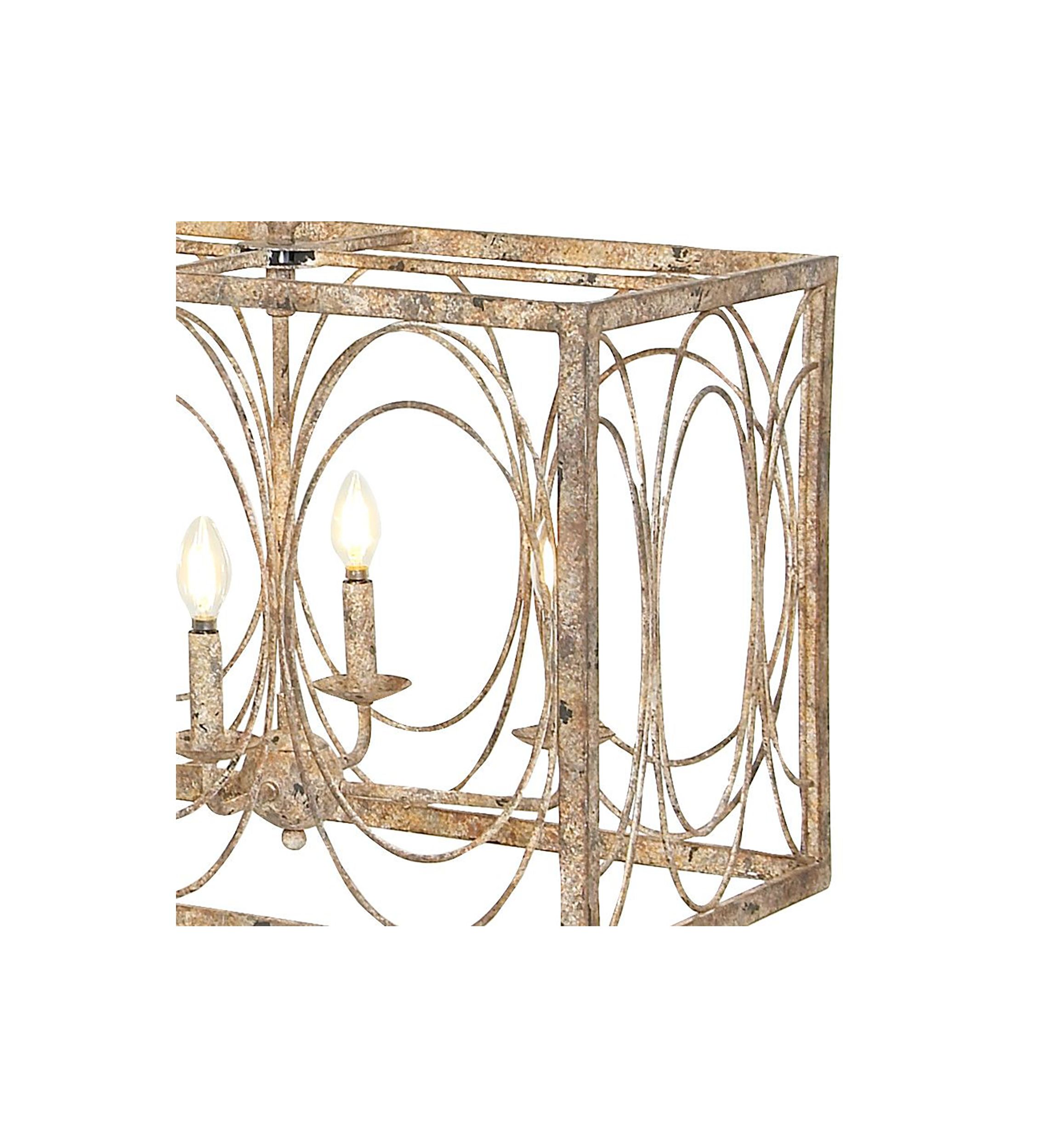 Vintage Metal Chandelier
