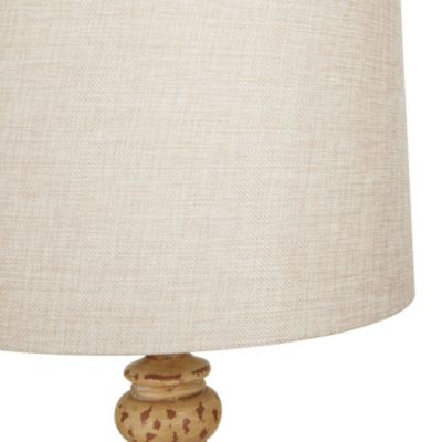 Farmhouse Polystone Table Lamp - Set of 2