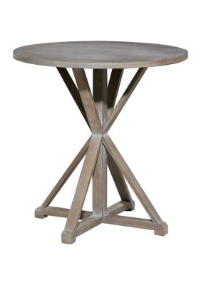 Farmhouse Wood Accent Table