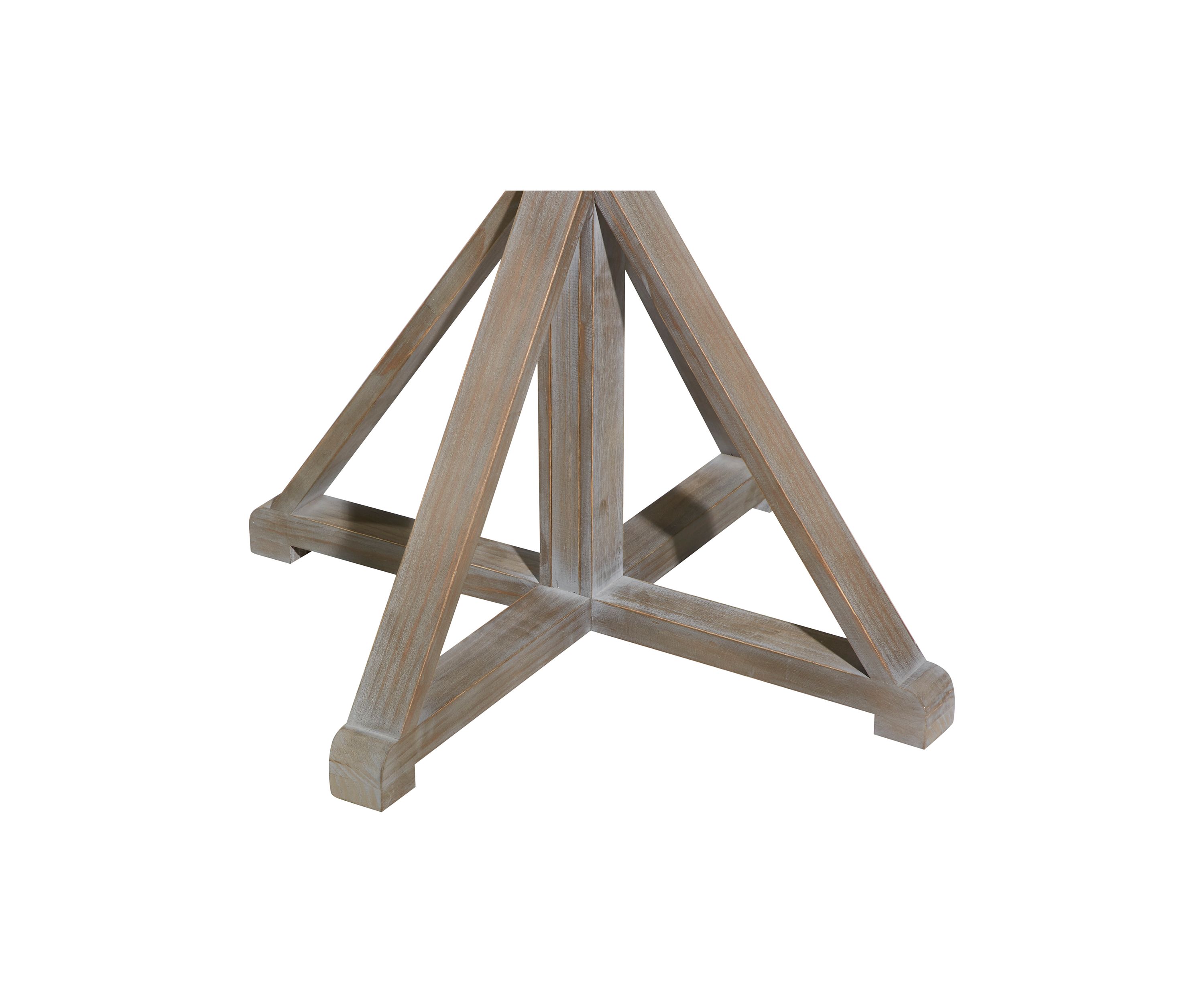 Farmhouse Wood Accent Table