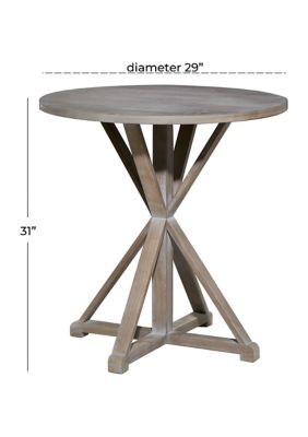 Farmhouse Wood Accent Table