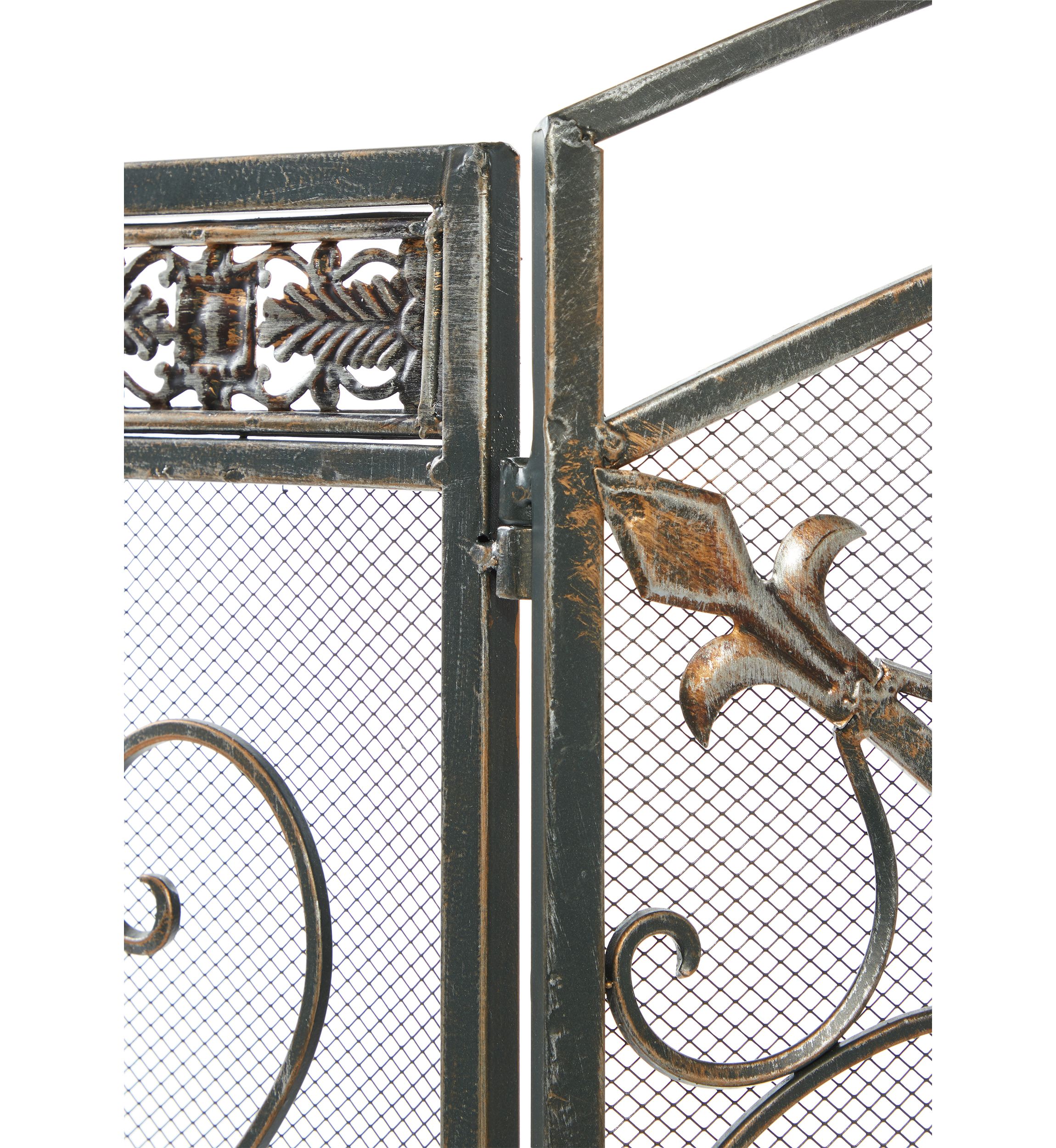 Traditional Metal Fireplace Screen