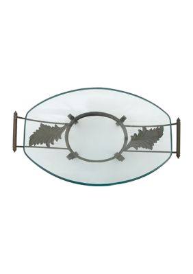 Traditional Tempered Glass Serving Bowl