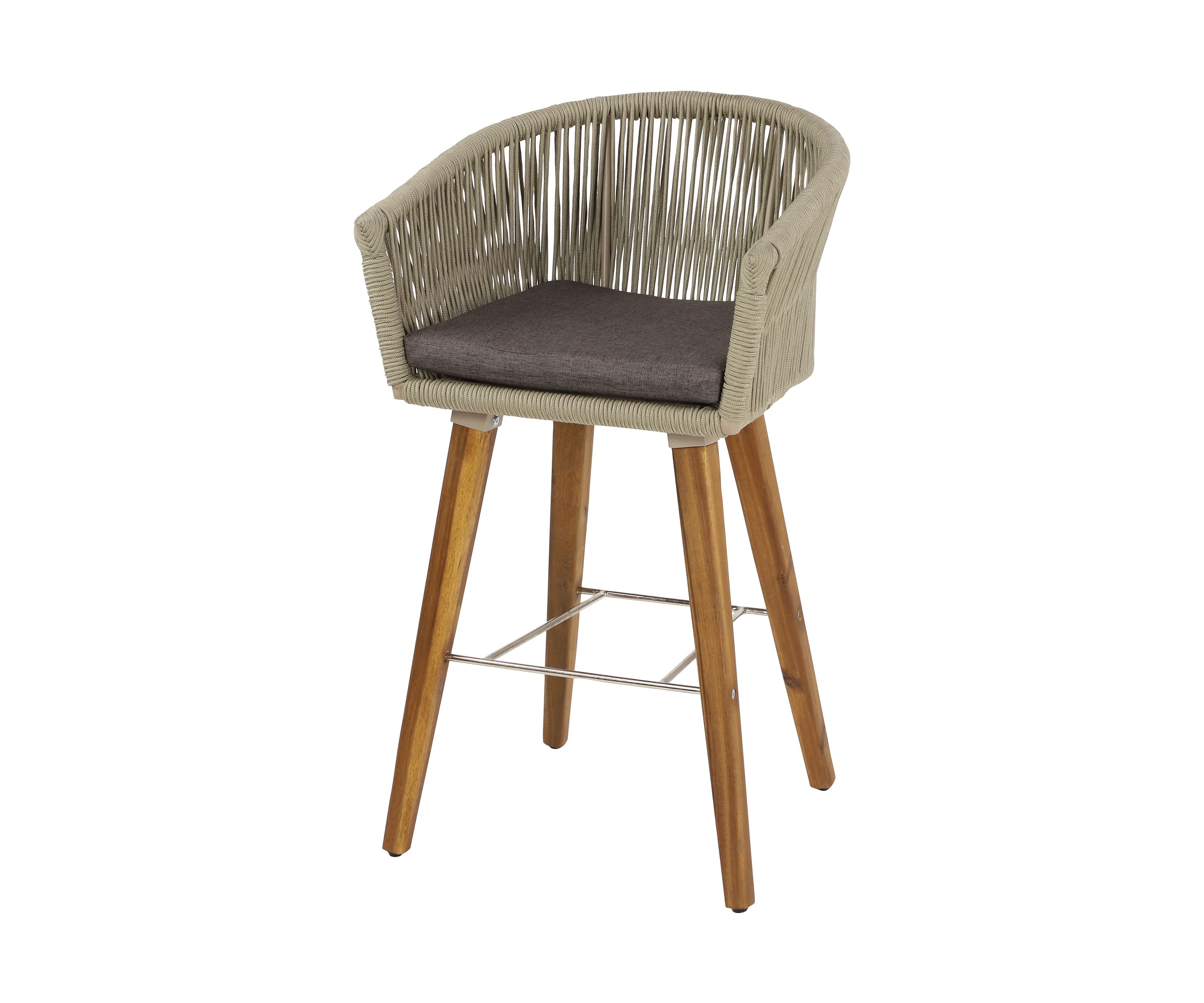 Modern Fabric Bar Stool