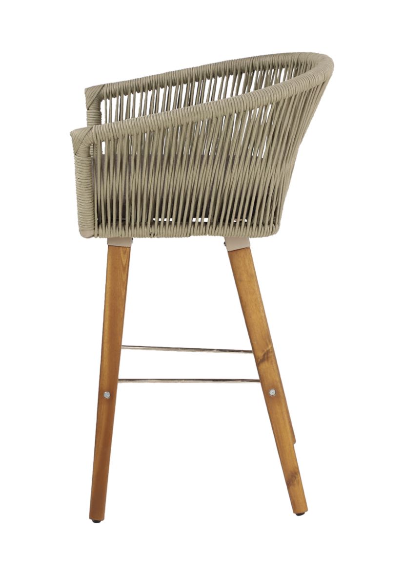 Modern Fabric Bar Stool