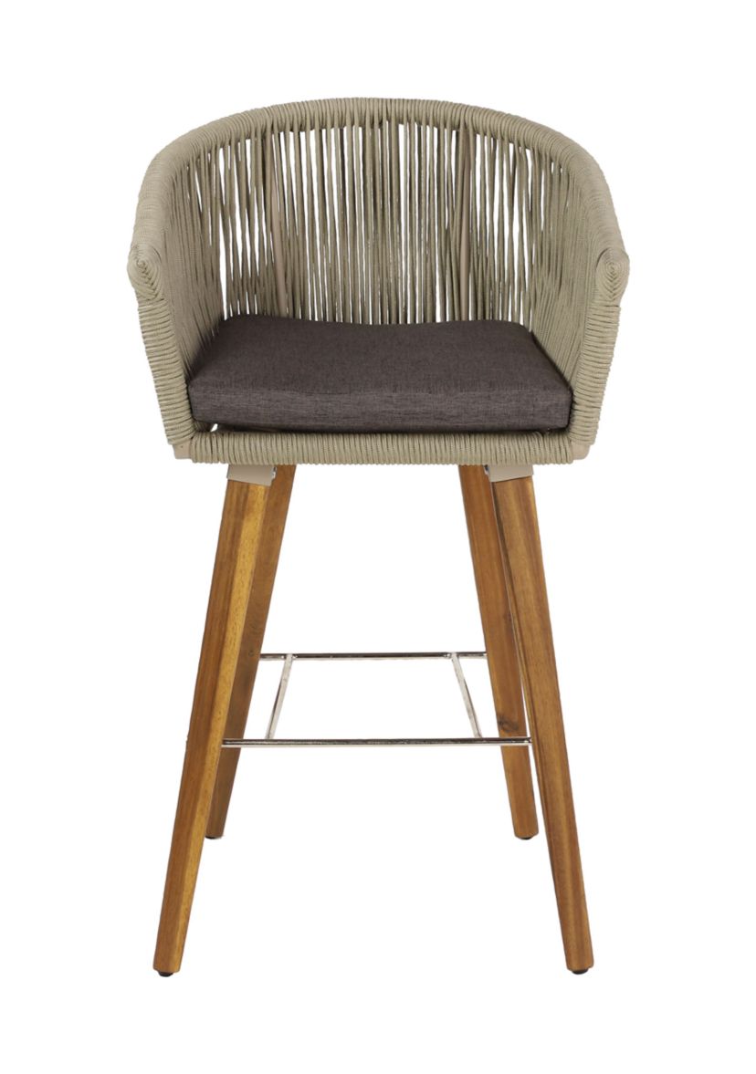 Modern Fabric Bar Stool