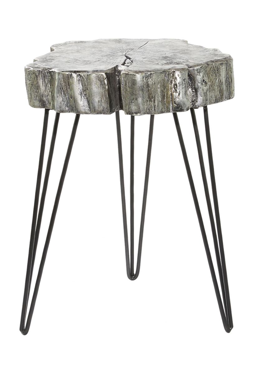 Modern Polystone Accent Table