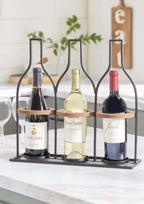 Farmhouse Metal Wine Holder