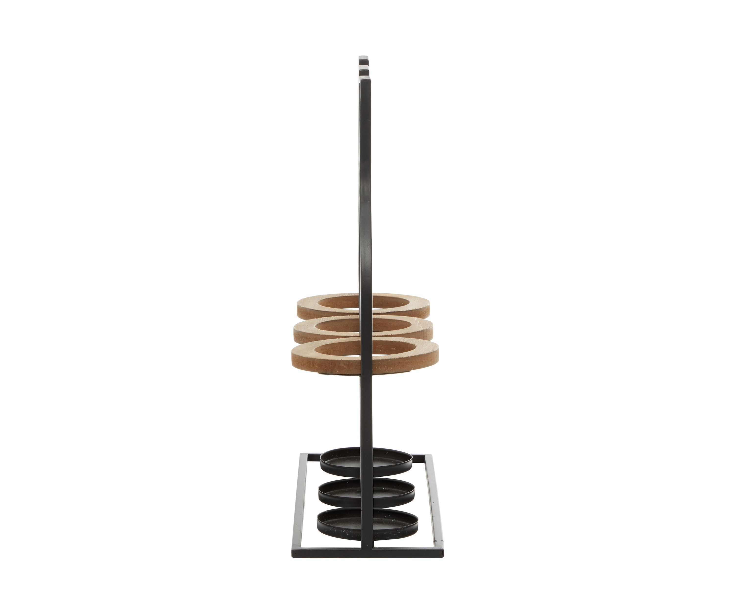 Farmhouse Metal Wine Holder