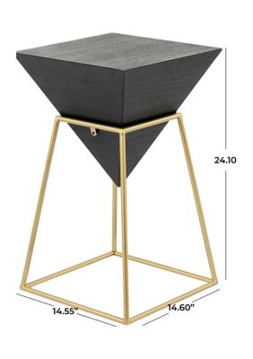 Modern Wood Accent Table