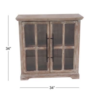 Farmhouse Wood Cabinet