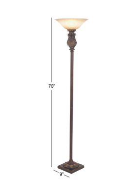 Traditional Metal Torchiere