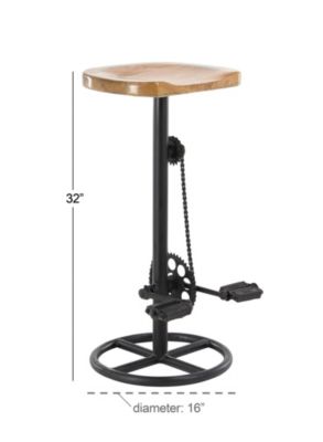 Industrial Metal Bar Stool