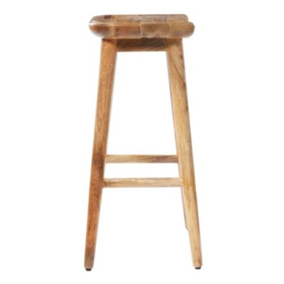 Contemporary Wood Bar Stool