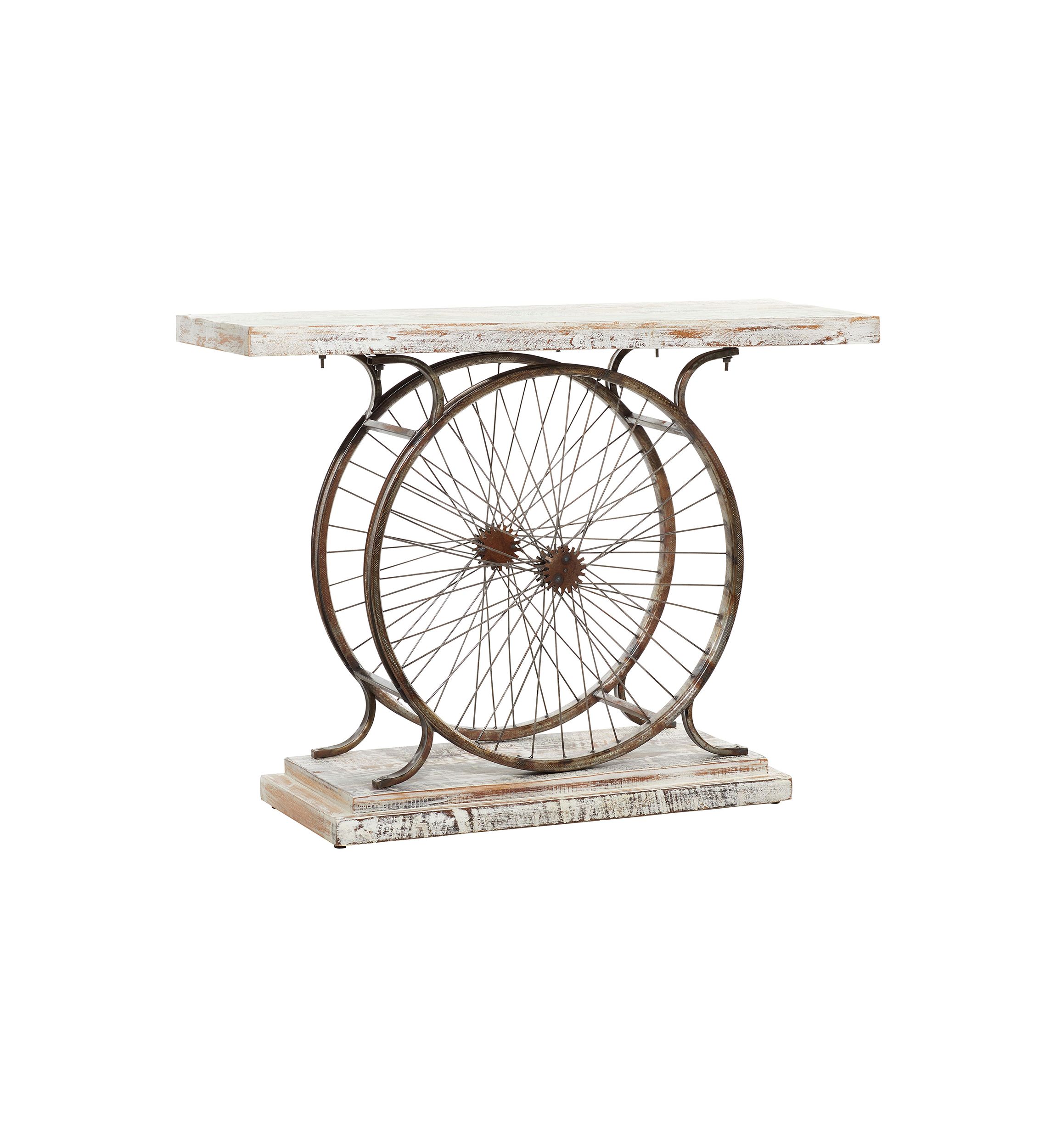 Rustic Wood Console Table