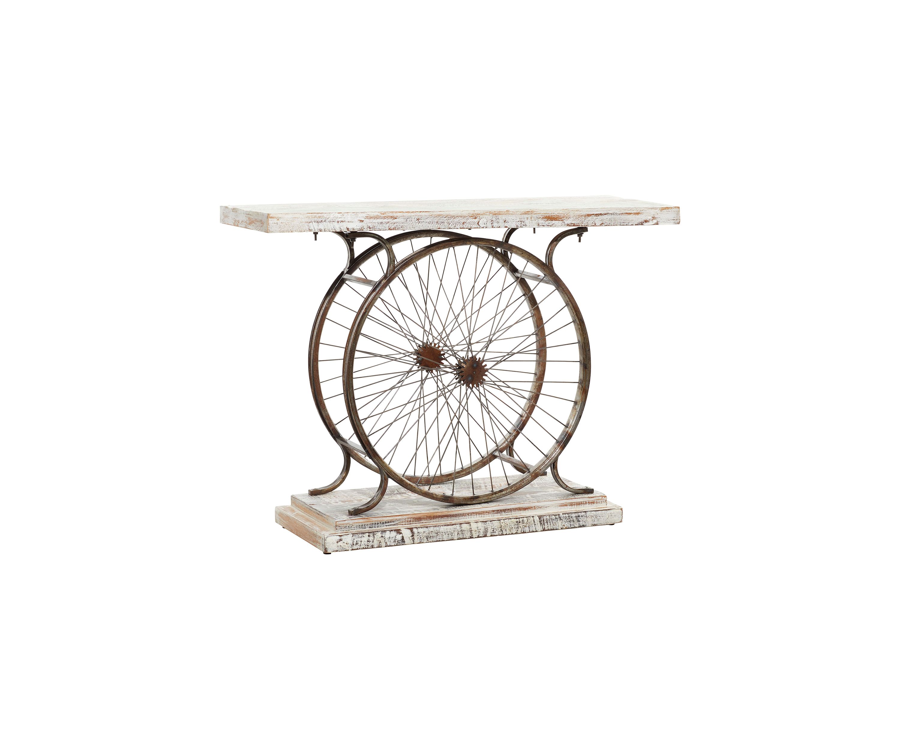 Rustic Wood Console Table