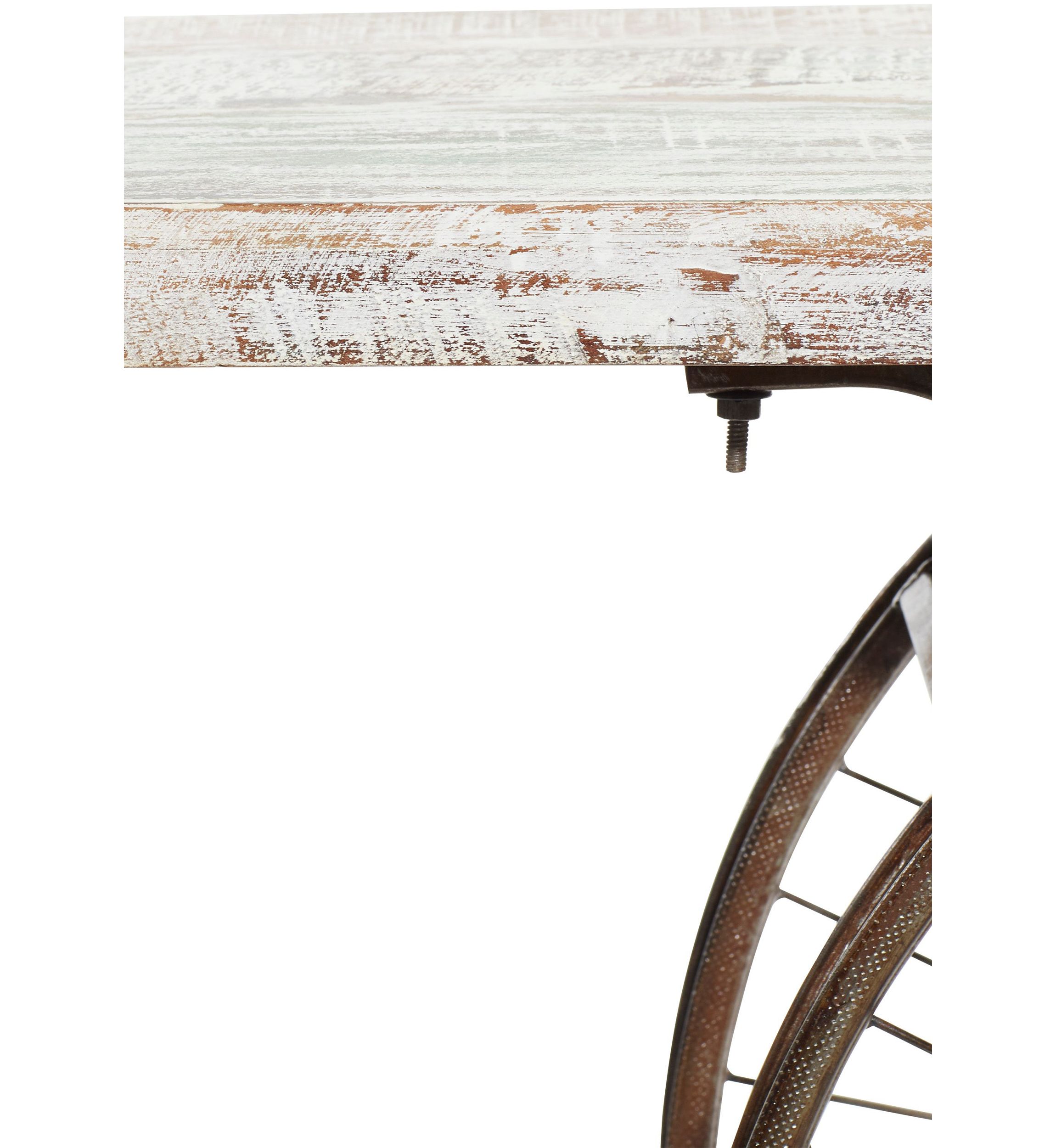 Rustic Wood Console Table
