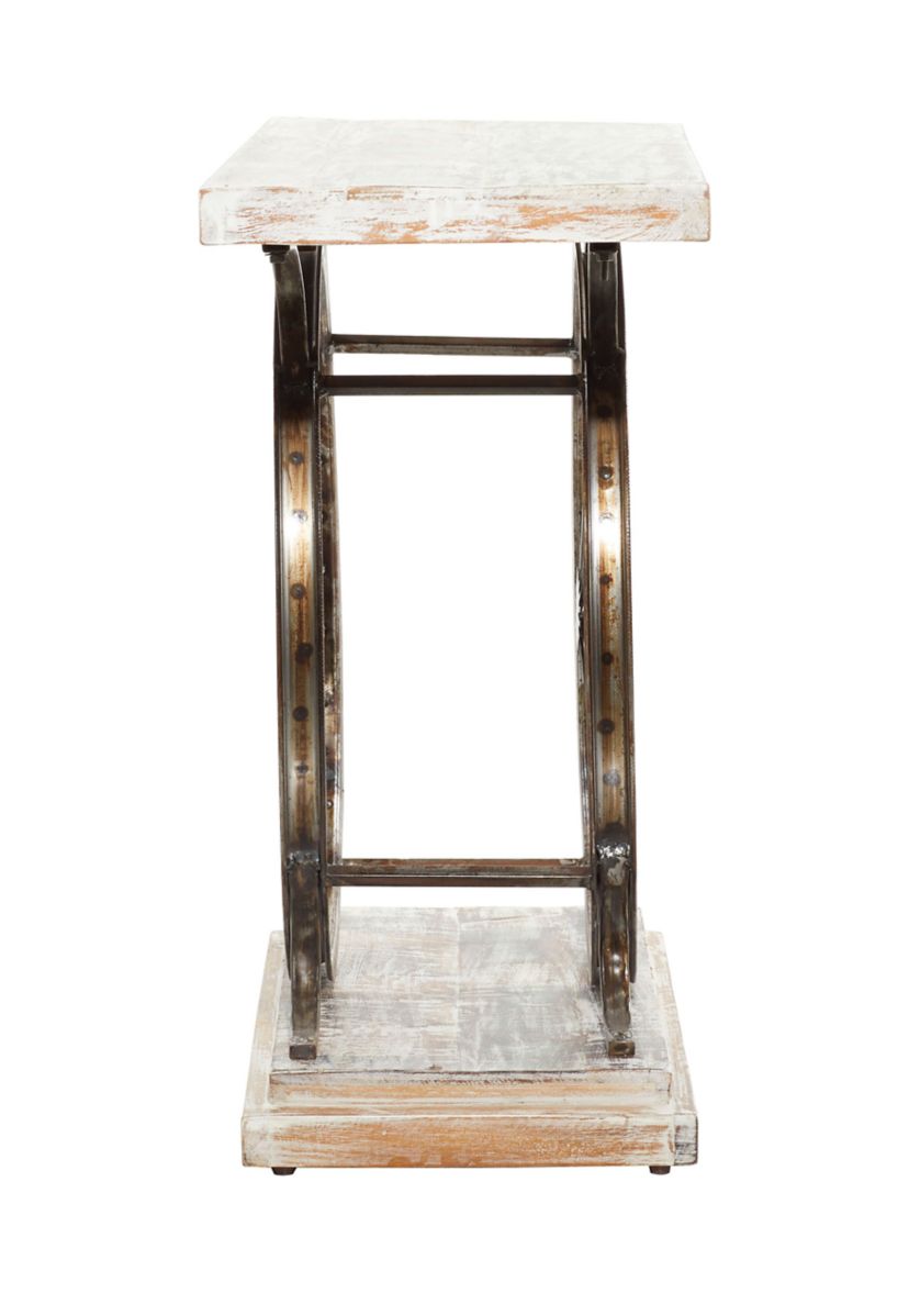 Rustic Wood Console Table