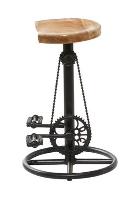 Industrial Metal Counter Stool