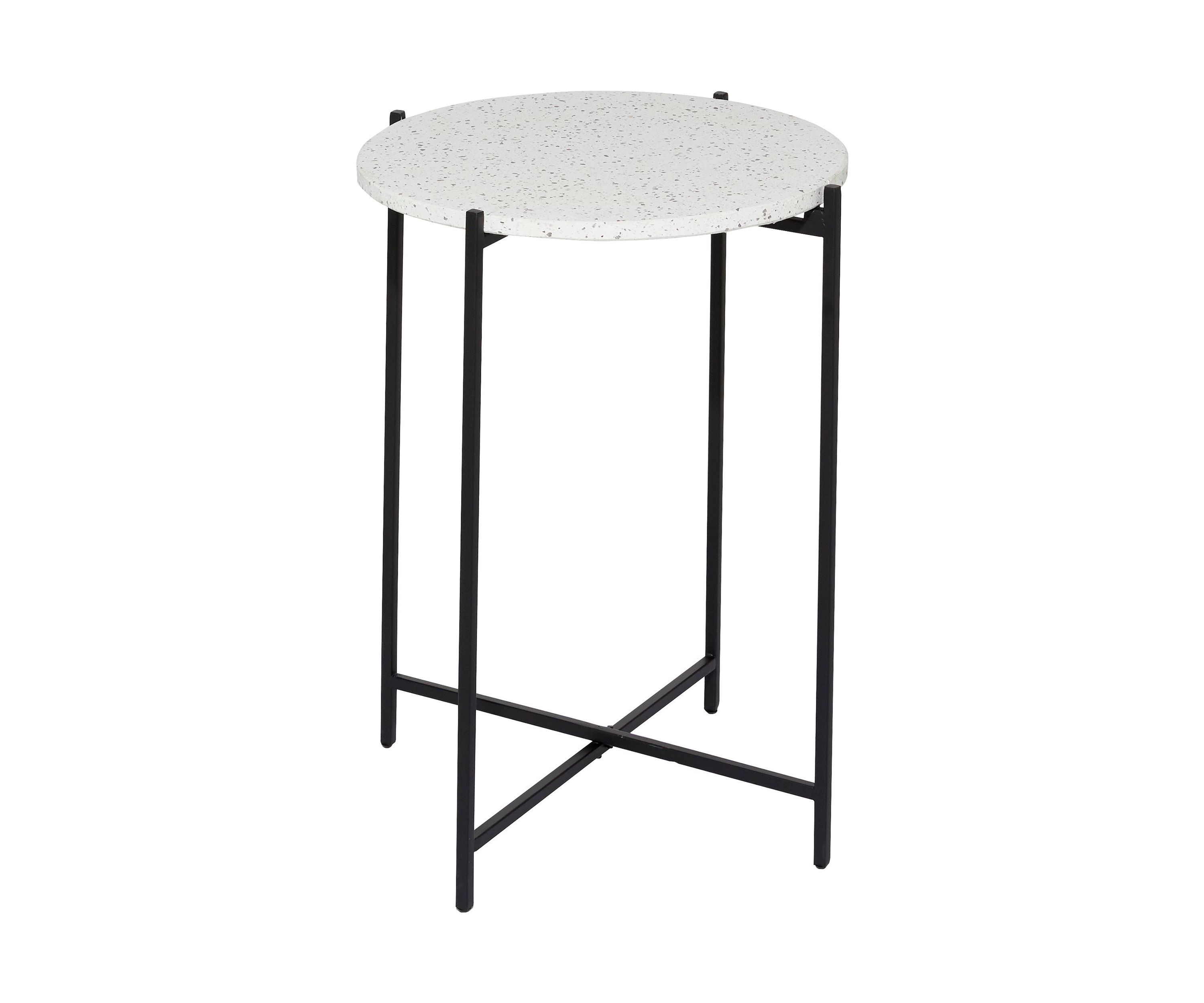 Contemporary Terrazzo Accent Table