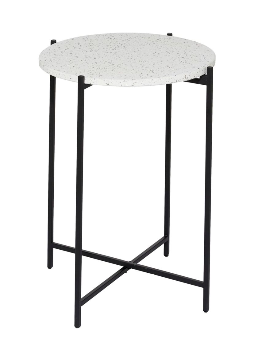 Contemporary Terrazzo Accent Table