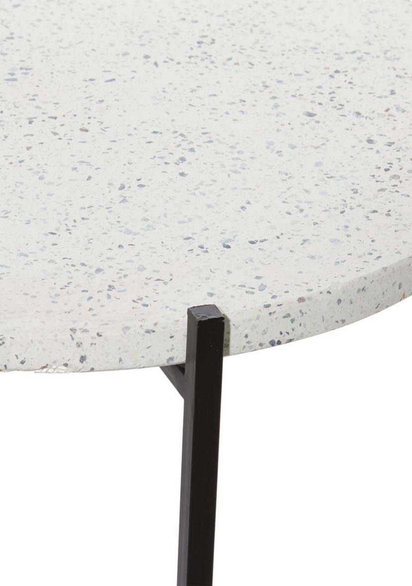 Contemporary Terrazzo Accent Table