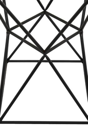 Contemporary Metal Accent Table