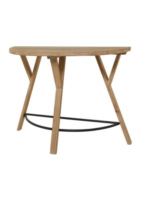 Modern Farmhouse Wood Console Table