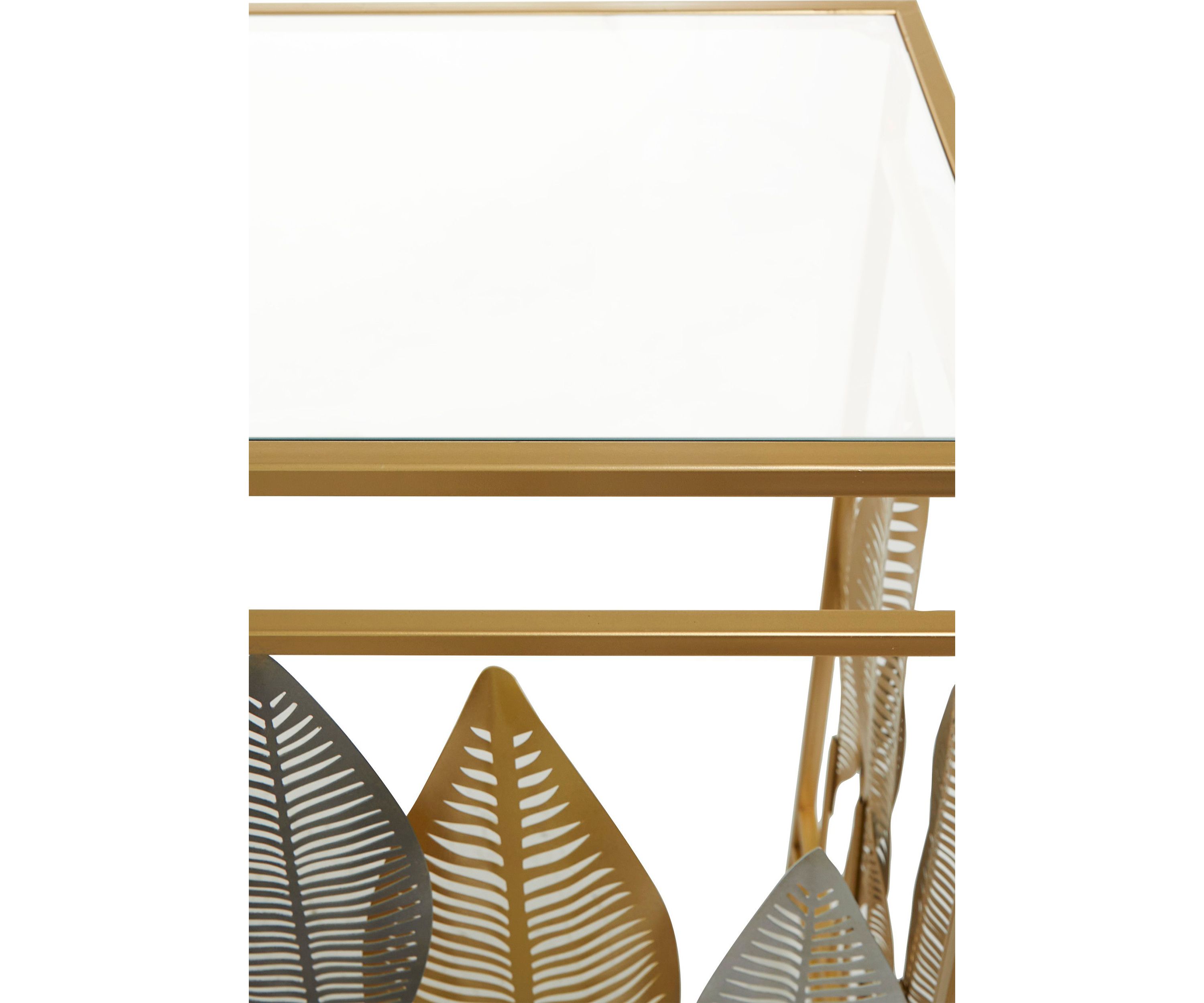 Contemporary Metal Console Table