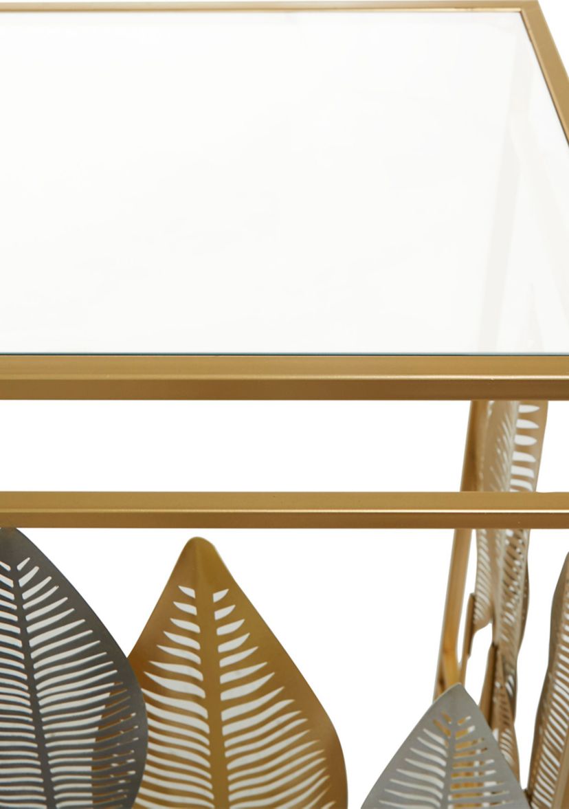 Contemporary Metal Console Table