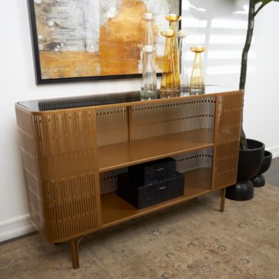 Modern Metal Console Table