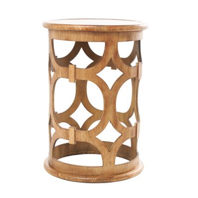 Contemporary Wood Accent Table