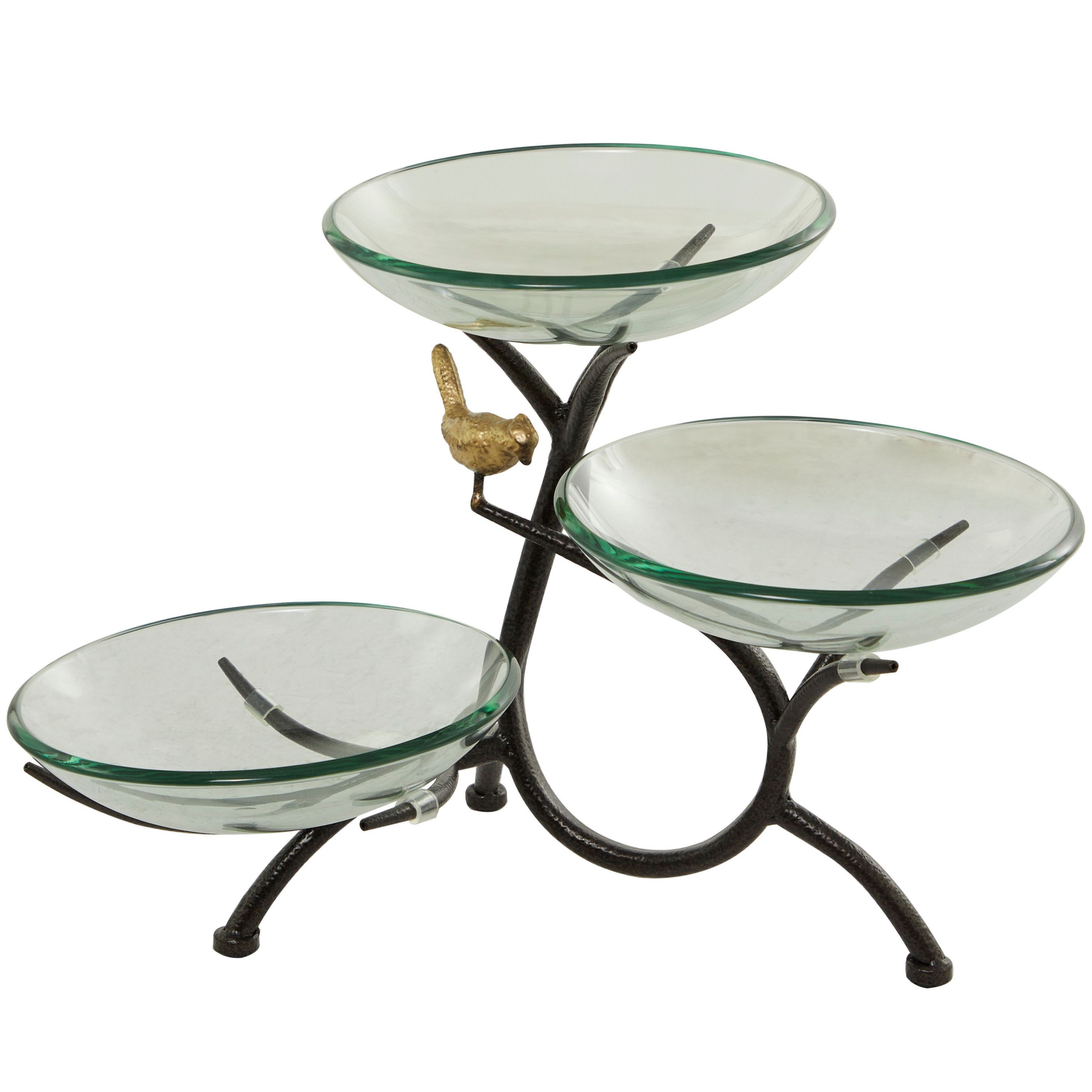 Modern Glass Serving Bowl
