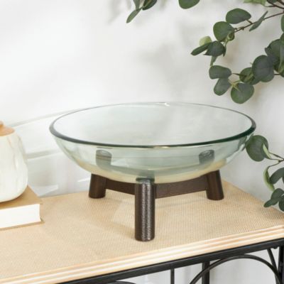 Modern Glass Serving Bowl