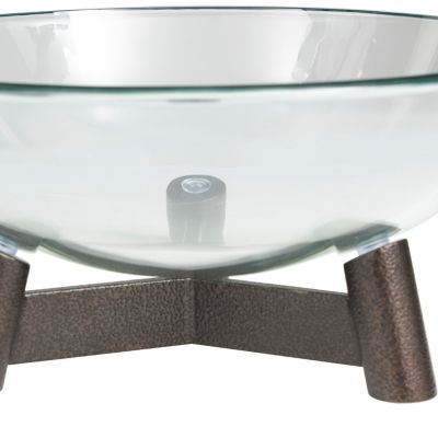 Modern Glass Serving Bowl