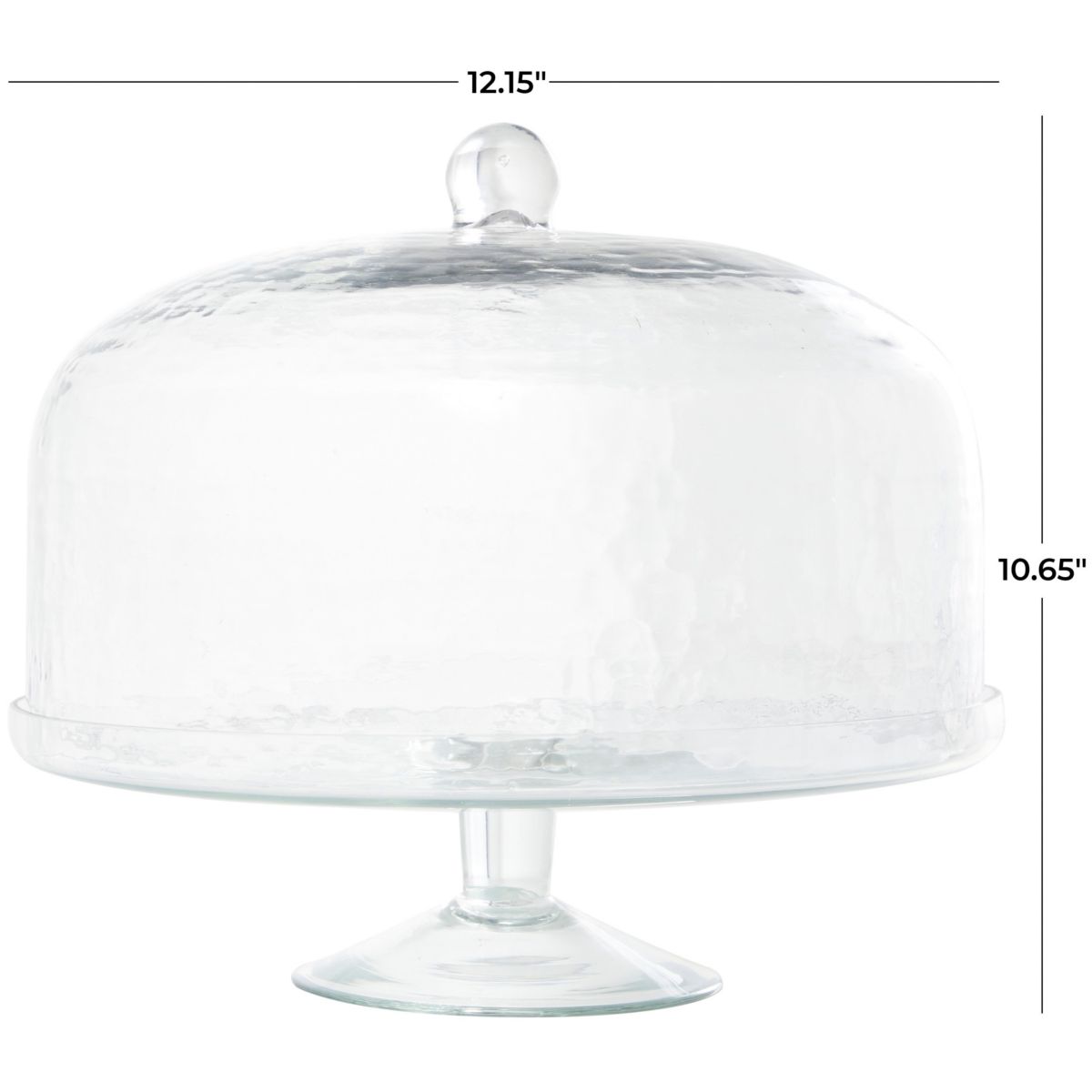 Modern Glass Cake Stand