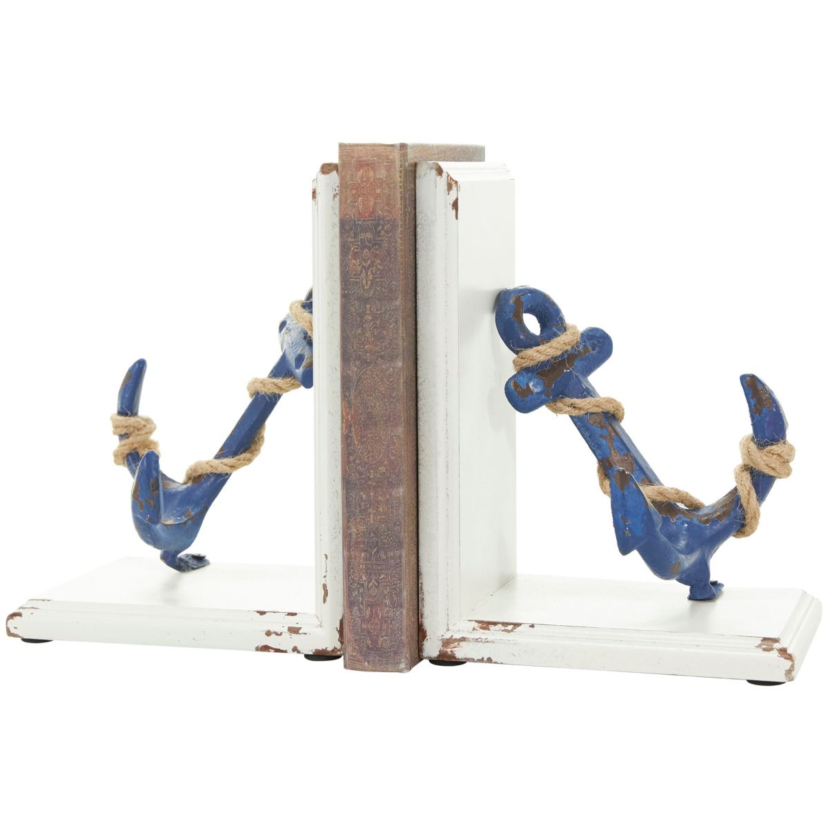 Coastal Wood Bookends - Set of 2