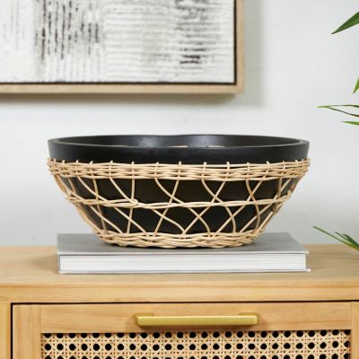 Bohemian Mango Wood Decorative Bowl