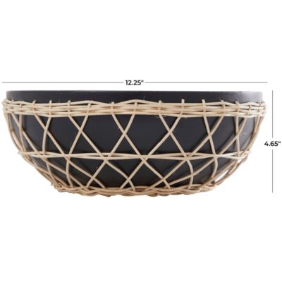 Bohemian Mango Wood Decorative Bowl