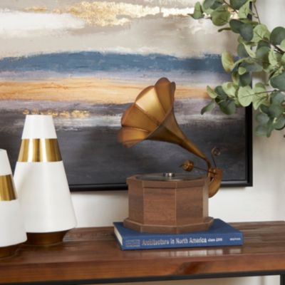 Vintage Metal Gramophone