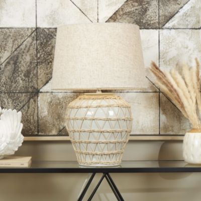 Natural Ceramic Table Lamp