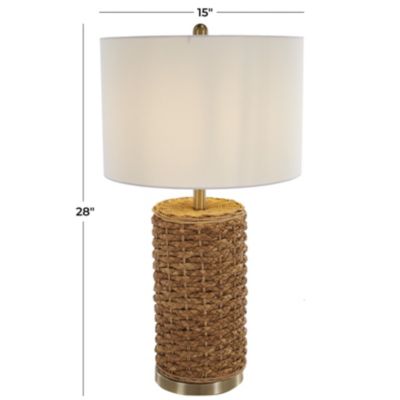 Bohemian Rattan Table Lamp