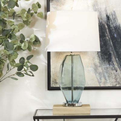 Coastal Glass Table Lamp