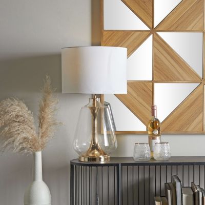 Glam Glass Table Lamp