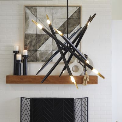 Contemporary Metal Chandelier