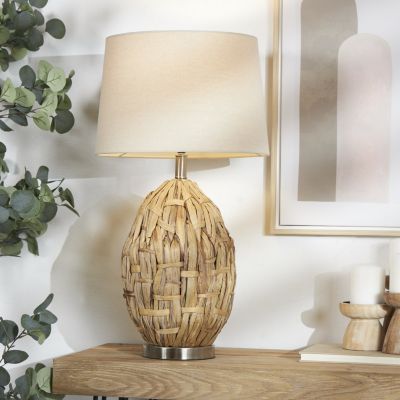 Bohemian Seagrass Table Lamp