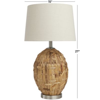 Bohemian Seagrass Table Lamp