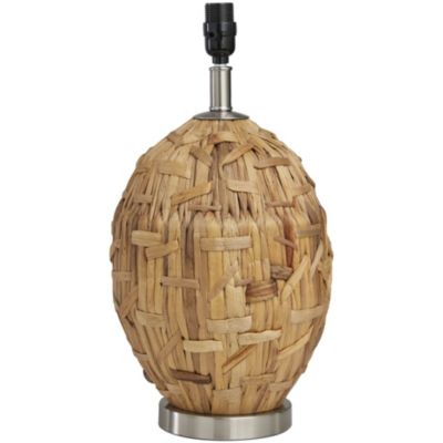 Bohemian Seagrass Table Lamp